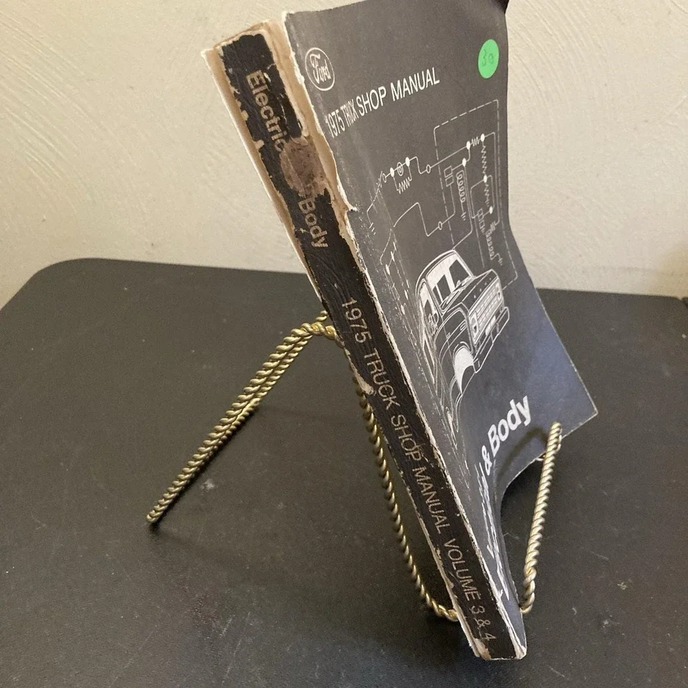 1975 Truck Shop Manual Volume 3&4 Electrical & Body (1 Book)